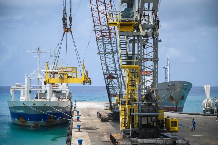 Port Authority 1 Cargo ships call to the port in George Town approximately 400 times a year. - Photo: Alvaro Serey