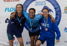 Crooks and Broadbelt shine at national swimming championships
