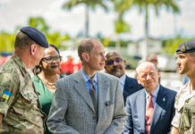 Prince Edward champions Cayman’s reefs on whirlwind trip