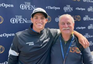 Mark Lawrie, pictured with Aaron Jarvis