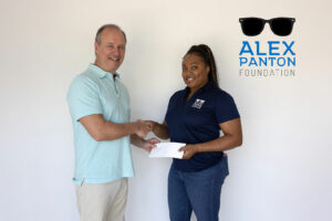 Peter Goddard and Michelle Powell of the Alex Panton Foundation