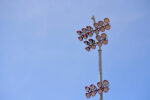 Lights back on at football fields