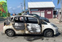 Two cars go up in flames in George Town