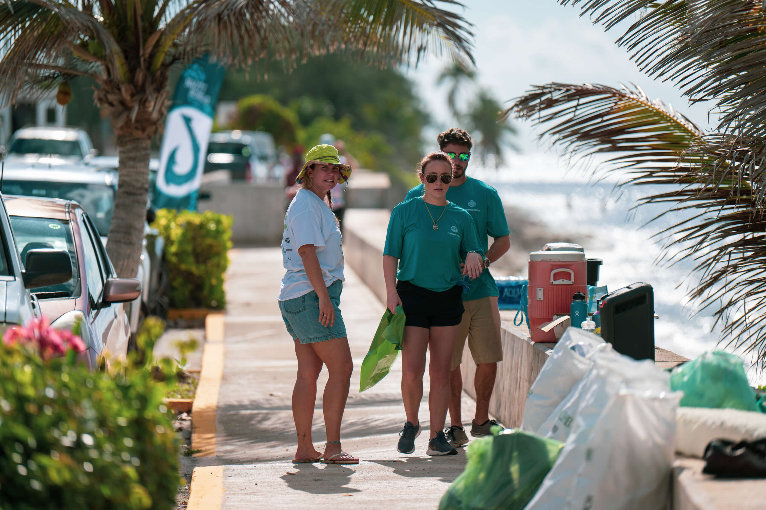 Video The grand visit beach clean Cayman Compass