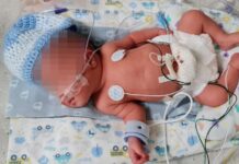 Cancer-stricken mom and premature baby fight for life