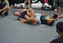 Sansonetti displays submission and sambo at local seminar