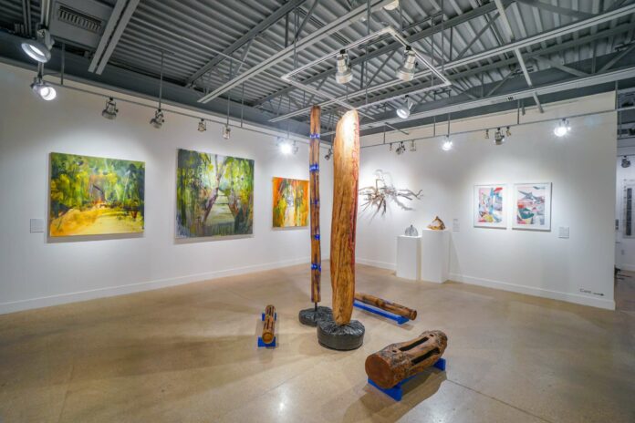 3rd Cayman Islands Biennial Lower Exhibition Hall installation view.
