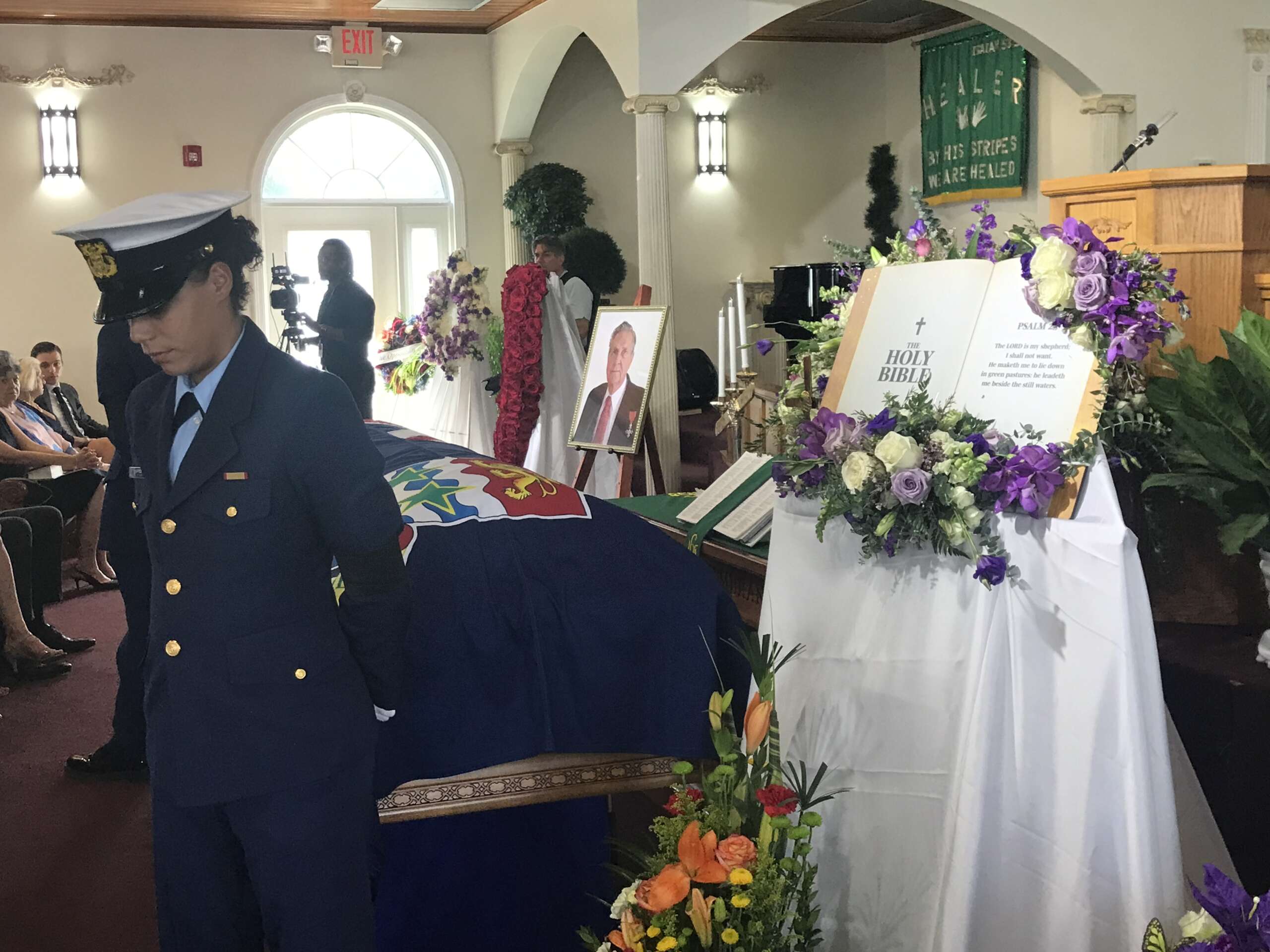 Captain Eldon Kirkconnell funeral 1 Cayman Compass