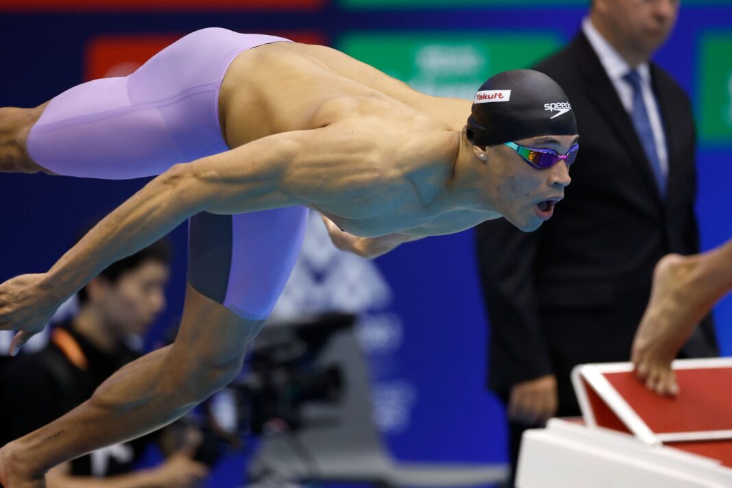 Jordan Crooks 50 Free Dive Cayman Compass