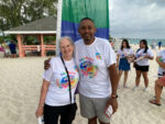 Beach glows with rainbows at Pride walk fundraiser