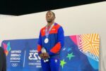Hurdler Rasheem Brown ‘incredibly proud’ of CAC silver medal