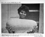 50 years ago: Burglary at bakery, enormous watermelon