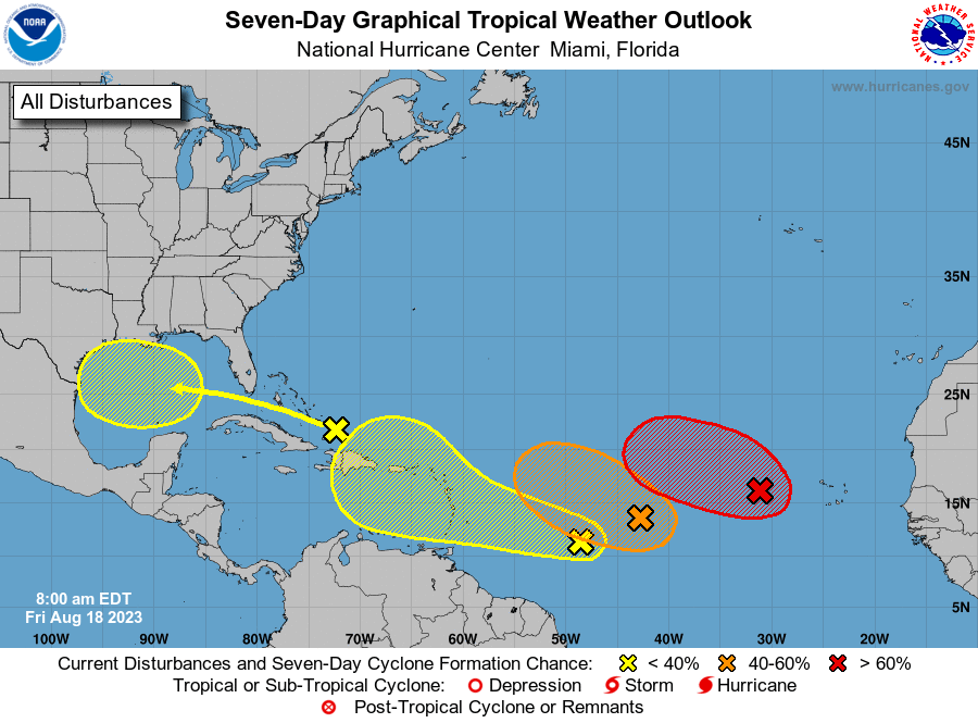 Forecasters monitor four potential storm systems Cayman Compass