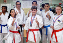 Cayman team medals at Caribbean Karate Championships