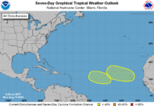 Forecasters monitor two systems in central Atlantic Ocean