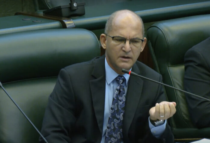 Financial secretary Kenneth Jefferson