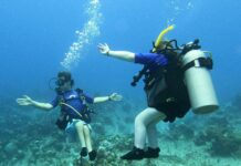 Cayman teens lend helping hand to young divers with disabilities