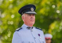 Police Commissioner Byrne signing off