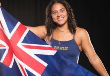 Rabess shines in collegiate open-water competition