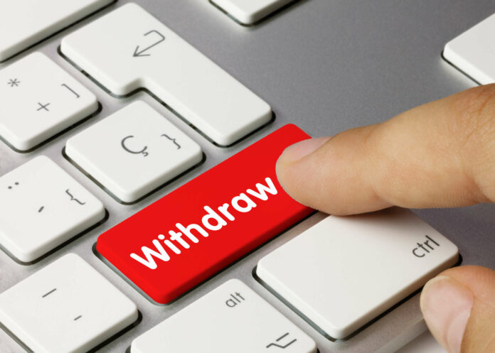 Withdraw