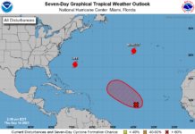 Tropical depression looming in Central Atlantic as Hurricane Lee moves north