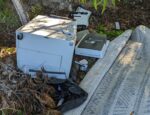Illegally dumped office equipment highlights littering problem