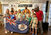 Cayman Optimist sailors medal at Bahamas championship
