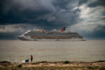 Cruise ships diverted to Spotts as rough seas build