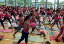 Community brings ‘pink energy’ to Camana Bay