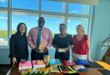 AIMA donates school supplies to East End Primary