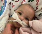 Early Christmas gift for baby with ‘will to live’