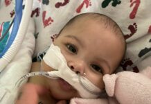 Early Christmas gift for baby with ‘will to live’