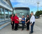 Sunrise Adult Training Centre get gift of new bus