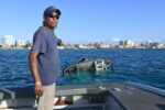 Tug-boat captain rescues man from sinking boat