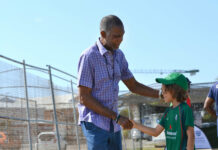 Iconic fast bowler Michael Holding gives back to young cricketers