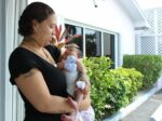 Two baby girls leap into unique birthdays