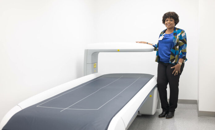 Bone desity scanner