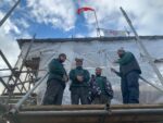 Fair Weather apprentices proudly fly Cayman flag at UK boatyard