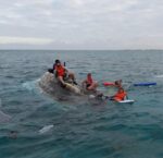 Tourists feared being eaten by sharks when boat sank off West Bay