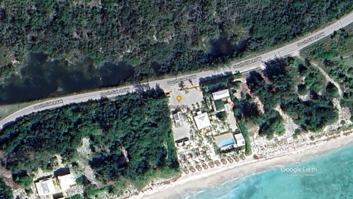 Police said the crash happened South Side Road, near Beach Club - Credit: Google Earth