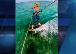 Kiteboarder has ‘once in a lifetime’ shark encounter