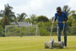 Between the lines: Coach highlights the importance of marking football fields