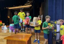 Cayman Prep students donate over 13K items to food bank
