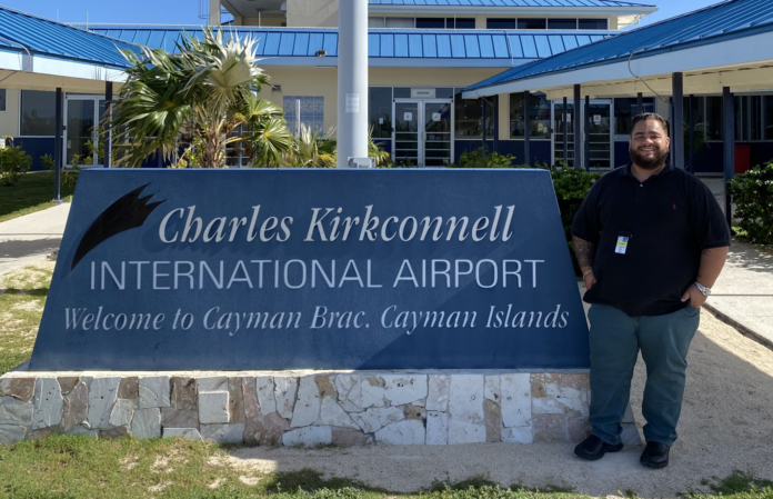 Joshua Burke, Cayman Brac Airport Manager