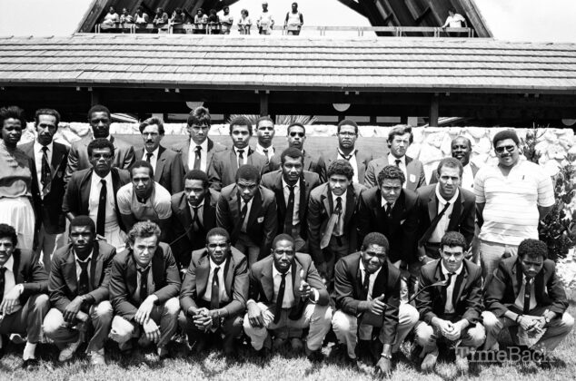 A Cayman national football team heading to Barbados for the Shell Cup