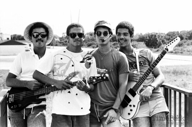 Local musicians of the Argo band in 1987