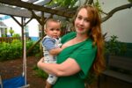 Cancer survivor marks milestone with ‘miracle baby’