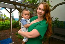 Cancer survivor marks milestone with ‘miracle baby’