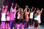 Students bring jukebox-style tunes to life The young cast delight audiences with a medley of popular musical tunes. - Photos: Shanda Gallego