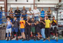 Legendary boxer inspires locals ahead of fight night